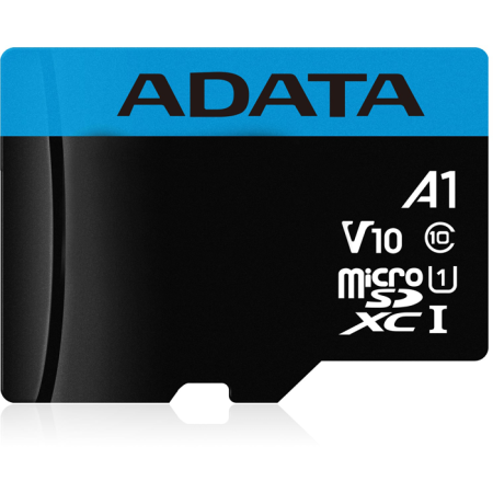microSDHC 32GB Premier Memory Card AUSDH32GUICL10A1-RA1 UHS-I Class 10/V10 A1, 100/20 MB/s, Adapter, -25°C + 85°C, RTL (461926)
