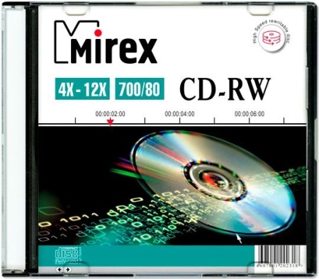 CD-RW 700Mb 12x Slim Case