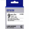 Термотрансферная лента Epson C53S653003 LK3WBN Std Blk/Wht 9/9