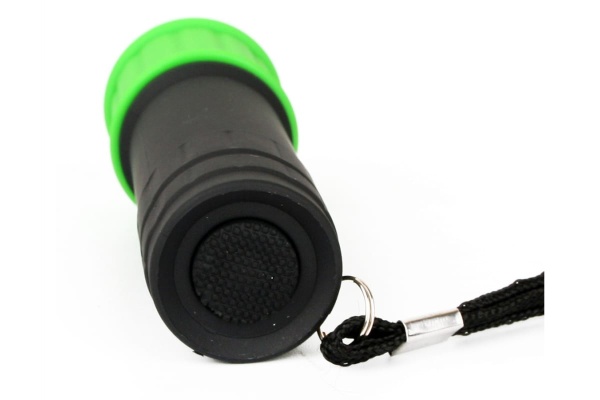 LED15001-C 3XR03 светофор, зеленый с черным, 9 LED, пластик, блистер)