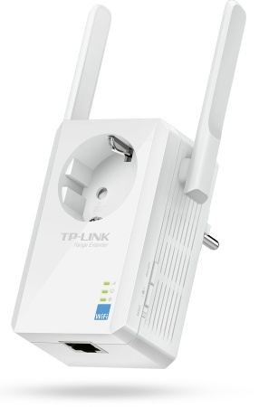 Повторитель беспроводного сигнала TP-Link TL-WA860RE N300 10/100BASE-TX белый