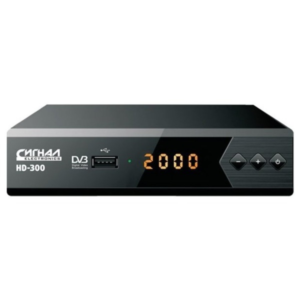 DVB-T2 Сигнал HD-300 черный