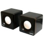 Colibri AC-04UP BLACK-ORANGE {акустические 2.0, 6W RMS, пит. от USB}