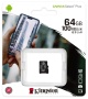 Флеш карта microSDXC 64Gb Class10 Kingston SDCS2/64GBSP Canvas Select Plus w/o adapter