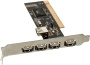 Контроллер ExeGate EX281227RUS EXE-352 PCI, 4*USB2.0 ext + 1*USB2.0 int (OEM)