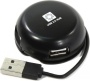 USB Концентратор 5BITES HB24-200BK 4*USB2.0 / USB PLUG / BLACK