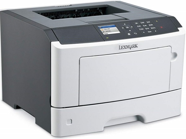 Принтер Lexmark MS517dn, лазерная чёрно-белая печать, A4, двусторонняя печать, ЖК панель, сетевой (Ethernet)