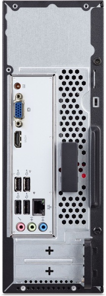 ПК Aspire XC-830 Cel J4025 (2) 4Gb SSD128Gb UHDG 600 CR Endless GbitEth WiFi BT 65W черный