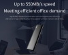 Внешний SSD Netac USB-C 128Gb NT01ZSLIM-128G-32BK Z Slim 1.8" черный