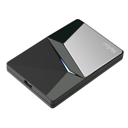 Внешний накопитель SSD Netac USB-C 480Gb NT01Z7S-480G-32BK Z7S 1.8" черный