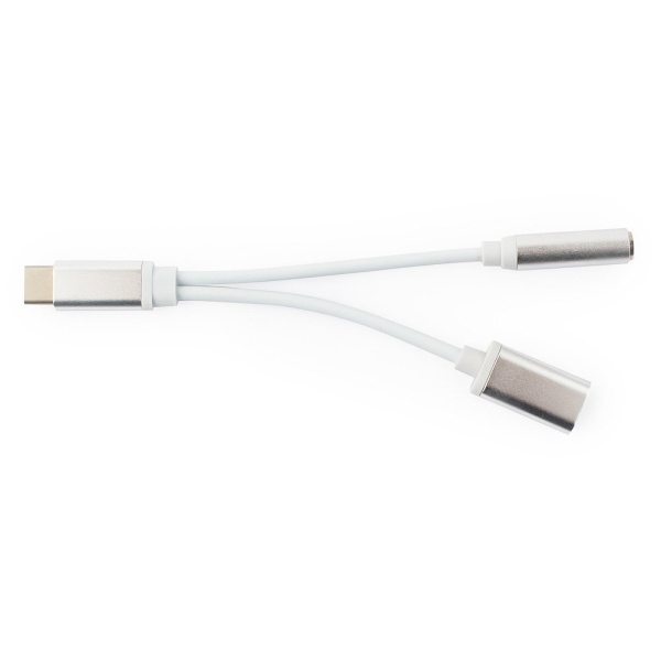USB, USB Type-C/Jack3.5 F+ Type-C F, блистер (CCA-UC3.5F-02-W)