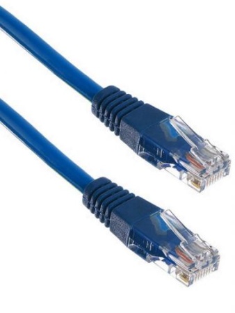 ExeGate UTP-RJ45-RJ45-5e-1M-BL, UTP, cat.5e, 1м, синий (EX241494RUS)