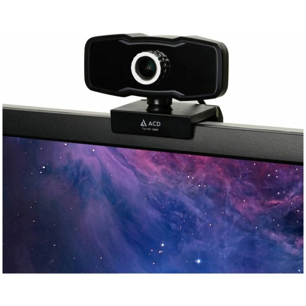 WEB ACD-Vision UC500 CMOS 2МПикс, 1920x1080p, 30к/с, микрофон встр., кабель USB 2.0 1.5м, универс. крепление, черный корп. RTL {60} (551783)