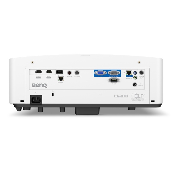Проектор инсталляционный BenQ LU935 ( DLP , WUXGA (1920x1200), лазер,  6000 ANSI лм, режим 24/7, встр. объектив 1.36-2.18, Zoom 1.6x,  HDMI2.0x2 (4K совместимый), управление по LAN защита от пыли стандарта IP5X, 5 лет гарантии )