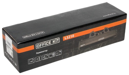 Ламинатор Office Kit L3210 A3 (80-125мкм) 30см/мин (2вал.) лам.фото