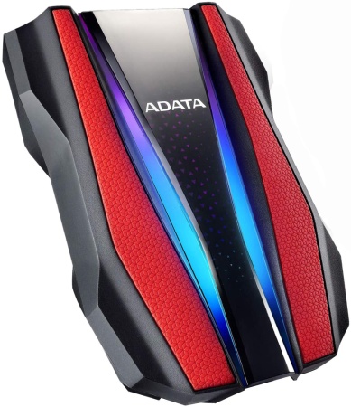 2.5" 1TB HD770G [AHD770G-1TU32G1-CRD] USB 3.2 Gen 1, RGB, Military-grade shock-resistance, Protect Water and Dust IP68, Gaming Stockpile, Red, RTL {20} (772233)