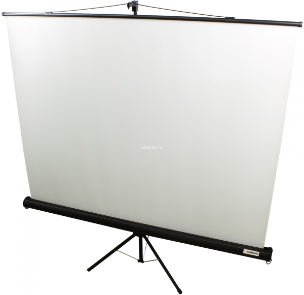 Экран на треноге Lumien 150x150см Eco View LEV-100101 1:1 напольный рулонный