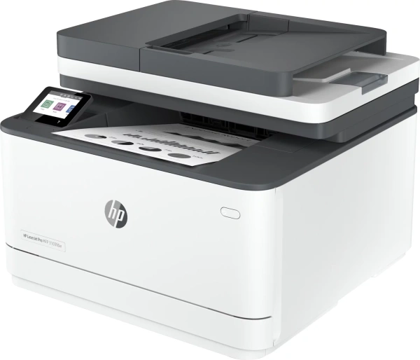 МФУ HP LaserJet Pro 3103fdw (3G632A) (принтер/сканер/копир), факс, лазерная черно-белая печать, A4, двусторонняя печать, планшетный/протяжный сканер, ЖК панель, сетевой (Ethernet), Wi-Fi, AirPrint