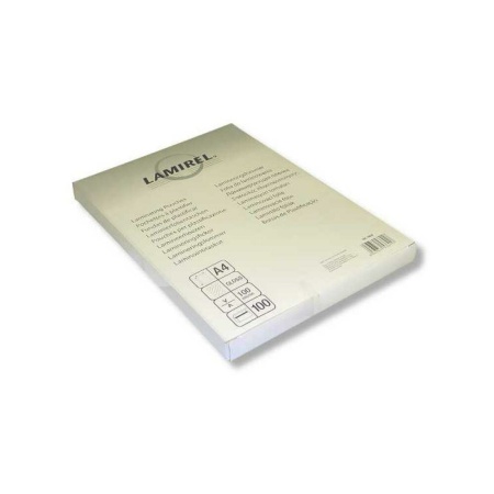 Пленка Lamirel для ламинирования Fellowes 100мкм A4 (100шт) глянцевая (LA-78658)