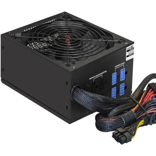 EX292213RUS Серверный БП 900W ServerPRO-900RADS (ATX, for 3U+ cases, APFC, КПД 80% (80 PLUS), 14cm fan, 24pin, 2(4+4)pin, PCIe, 5xSATA, 4xIDE, Cable Management, black)