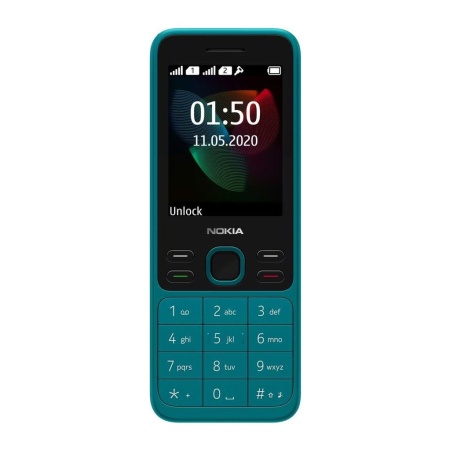 Телефон Nokia 150 DS Cyan 2020 (16GMNE01A04)