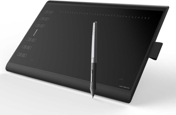 Графический планшет Huion H1060P рабочая область 254 мм x 158.8 мм, 5080 lpi, 8192 уровня нажима