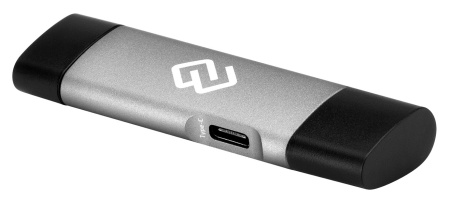 Устройство чтения памяти USB 2.0/Type C CR-СU2520-G серый