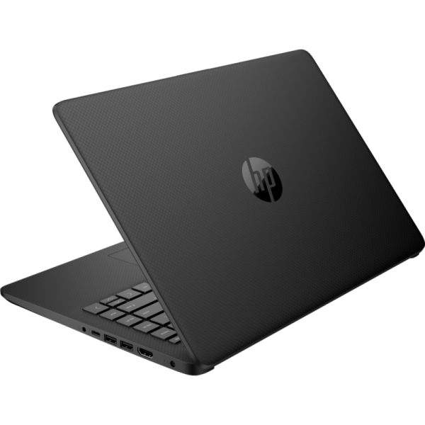 Ноутбук HP 14s-dq3002ur Celeron N4500 4Gb SSD128Gb Intel UHD Graphics 14" SVA HD (1366x768) Windows 10 black WiFi BT Cam