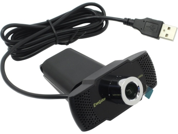 EX286183RUS Business Pro C922 Full HD {матрица 1/3" 2 Мп, 1920х1080, 1080P, USB, микрофон с шумоподавлением, фикс. ф., универсальное крепление, кабель 1,5 м, Win Vista/7/8}
