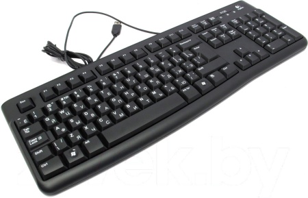 Клавиатура Logitech проводная K120 for Business мембранная USB чёрный