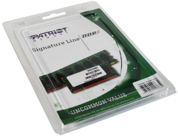 Память DDR3 4Gb 1333MHz Patriot PSD34G133381 RTL PC3-10600 CL9 DIMM 240-pin 1.5В single rank