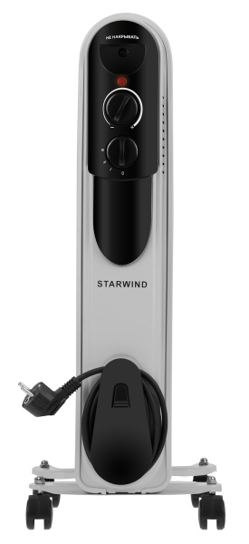 Радиатор масляный Starwind SHV3001 1500Вт серый