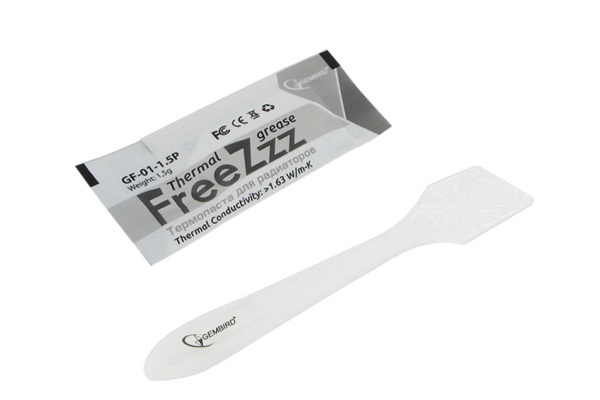 Термо паста FreeZzz GF-01-1.5P для радиаторов, 1,5гр, пакет