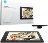 Графический планшет Huion Kamvas 16 (2021) Black интерактивный монитор, 15.5", 1920х1080, рабочая область 344 мм x 193 мм, 5080 lpi, 8192 уровня нажима