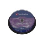 Диск DVD+R Verbatim 4.7Gb 16x Cake Box (10шт) (43498)