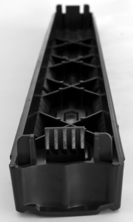 BPV-1-RAL9005 Фальш-панель на 1U, цвет черный (RAL 9005)