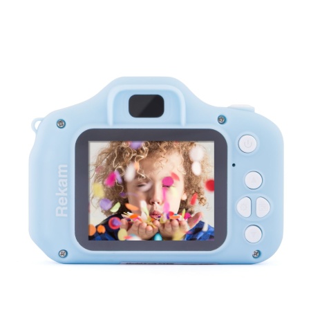 Фотоаппарат Rekam iLook K330i голубой 20Mpix 2" 720p SDXC CMOS/Li-Ion