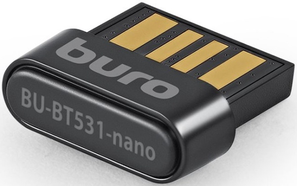 USB BU-BT531-nano 5.3+EDR class 1.5 20м черный