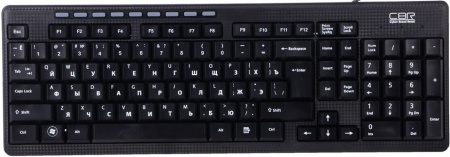 KB 111M Black USB, Клавиатура 102 кнопки+мультимедия 9 кнопок, поверхность под карбон, длина кабеля 1,5 м