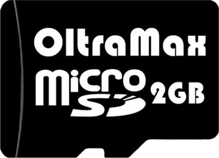 Карта памяти OltraMax microSD 2GB [OM002GCSD-W/A-AD]