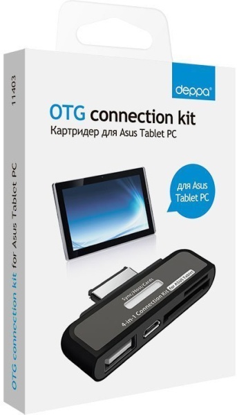 OTG connection kit для Asus Tablet PC, черный, 11403
