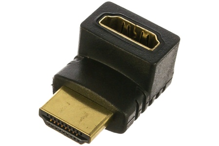 HDMI <-> HDMI A-HDMI270-FML 19F/19M, угловой соединитель 270 градусов