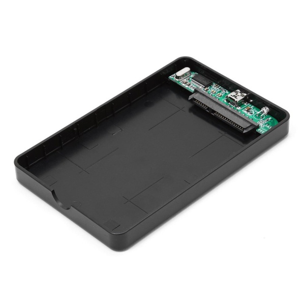 2.5" EE2-U2S-40P, черный, USB 2.0, SATA, пластик  {100}