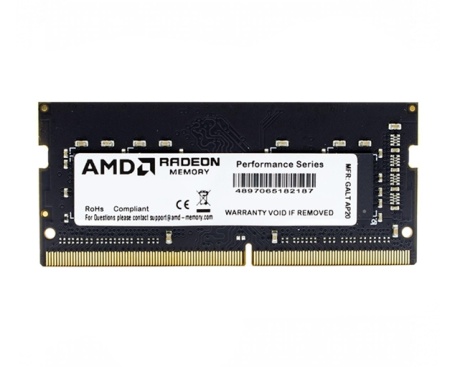 Оперативная память AMD Radeon R7 Performance 4GB DDR4 SODIMM PC4-21300 R744G2606S1S-UO