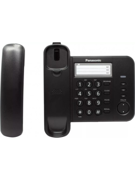 Проводной телефон Panasonic KX-TS2352RUB черный