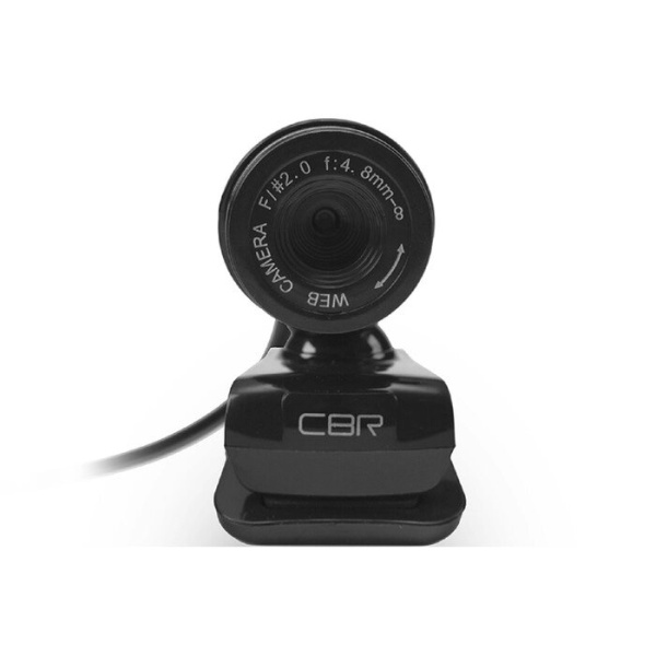 CW 830M Black, с матрицей 0,3 МП, разрешение видео 640х480, USB 2.0, встроенный микрофон, ручная фокусировка, крепление на мониторе, длина кабеля 1,4 м, цвет чёрный