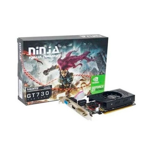 Ninja GT730 (96SP) 4GB GDDR3 128bit VGA DVI HDMI RTL {50} (NK73NP043F) (615092)
