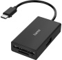 USB-концентратор Hama  2.0 H-200126 1порт. черный (00200126)