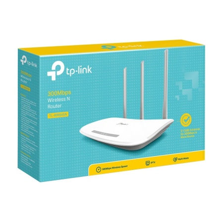 Роутер беспроводной TP-Link TL-WR845N N300 10/100BASE-TX белый