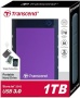 Жесткий диск Transcend USB 3.0 1Tb TS1TSJ25H3P StoreJet 25H3P (5400rpm) 2.5" фиолетовый